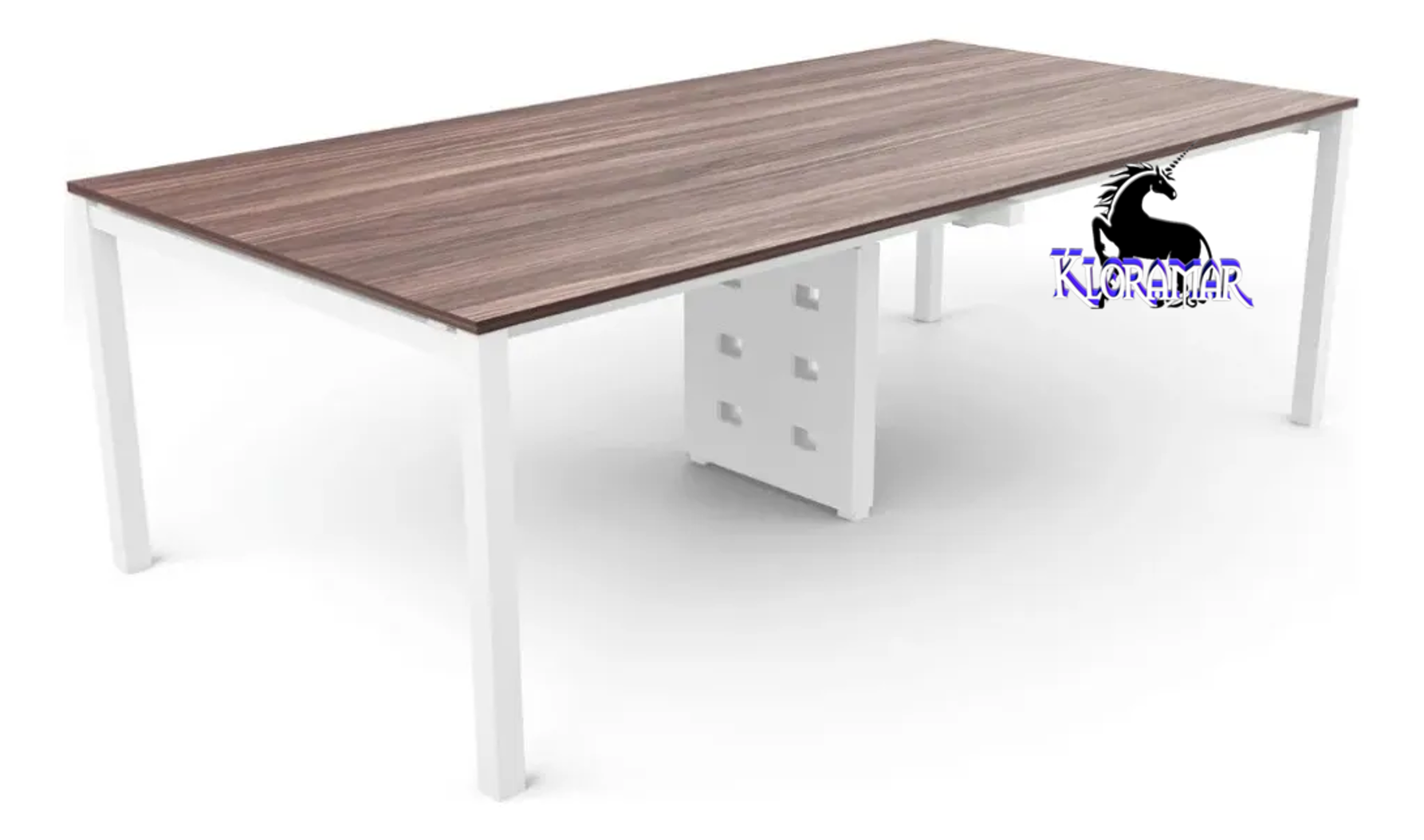 Escritorio Estacion D Trabajo Isla Cruceta 4 Lugares 300x120